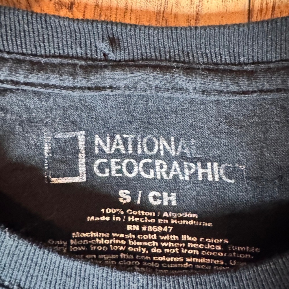 Vintage‎ National Geographic Wonders of Arizona Graphic T-Shirt Bleach Dye - Picture 5 of 5